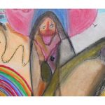 Squiggle en individuel Des visages 